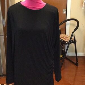 Banana Republic Ankle Length Black Dress